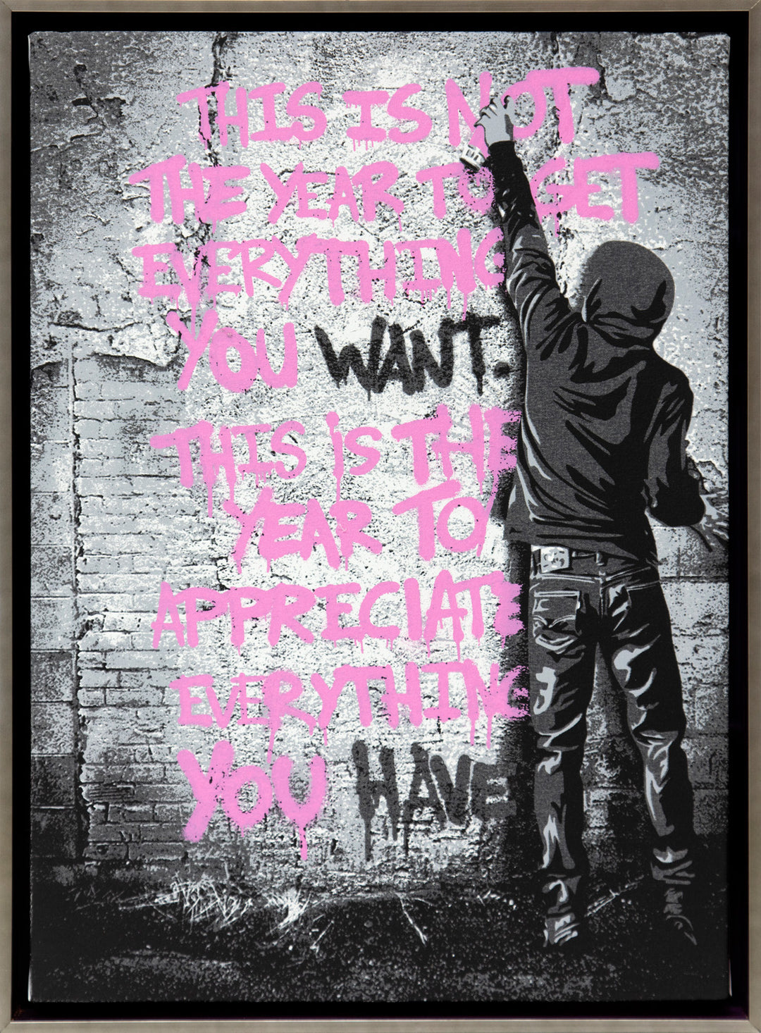Mr. Brainwash, 'Open your Mind - Pink', 2021