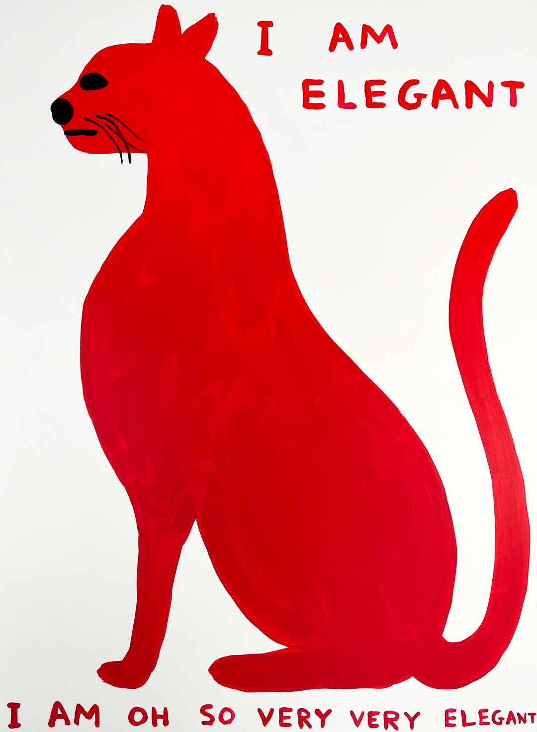 David Shrigley, 'I Am Elegant', 2021