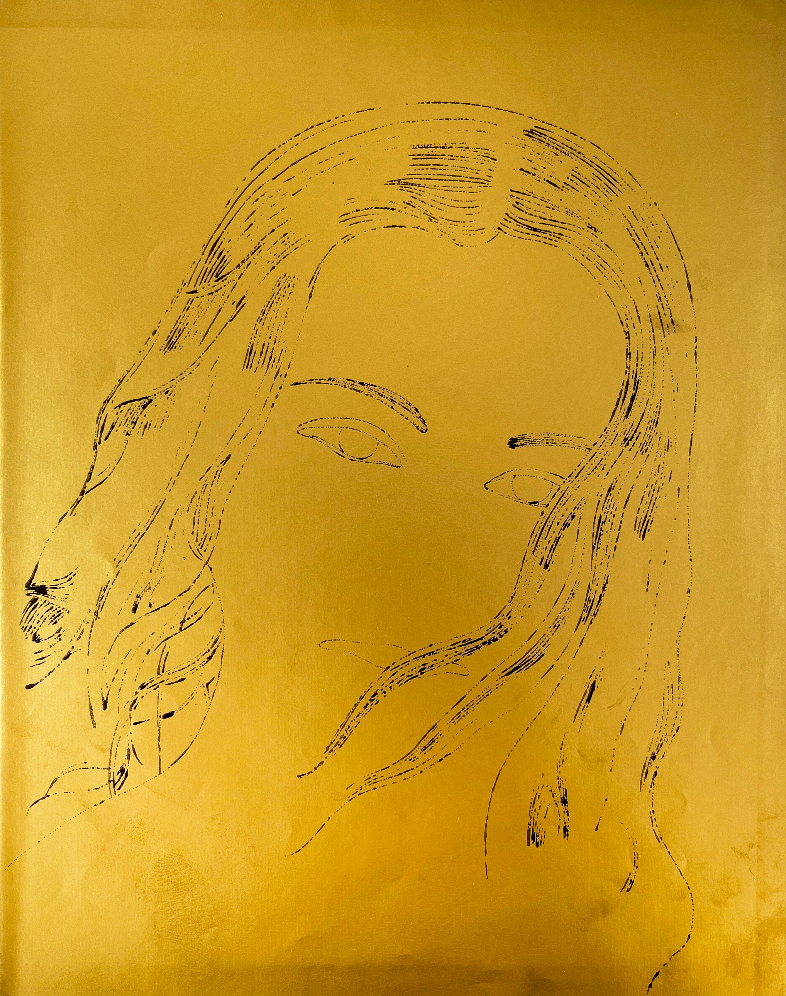 額装済マット作品/A Gold Book 1957(ウォーホル) Andy Warhol. A Gold Book. 1957 | MoMA
