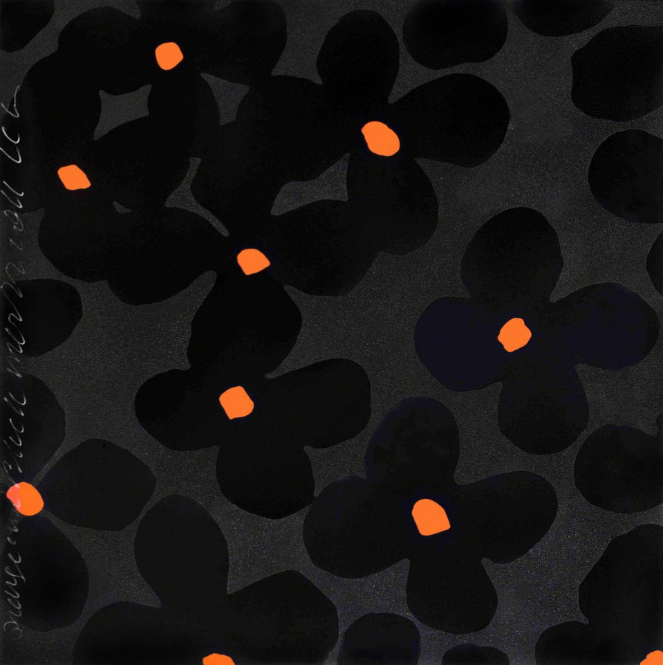 Donald Sultan, 'Orange and Black, March 22, 2011', 2011