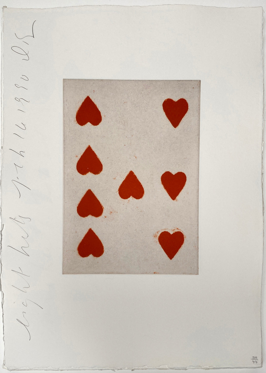 Donald Sultan, 'Playing Cards', 1990