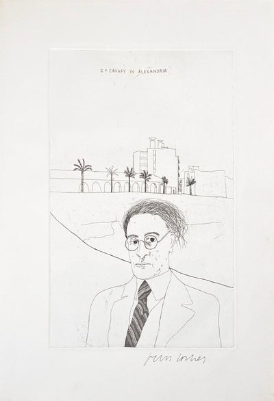 David Hockney, 'Portrait of Cavafy in Alexandria', 1967 | Available for Sale