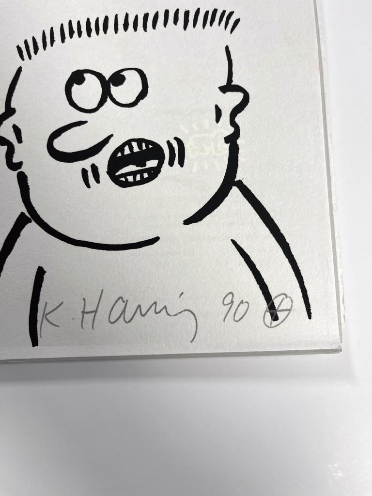 Keith Haring, 'The Story of Red and Blue #15', 1989 | Available for Sale | Signature