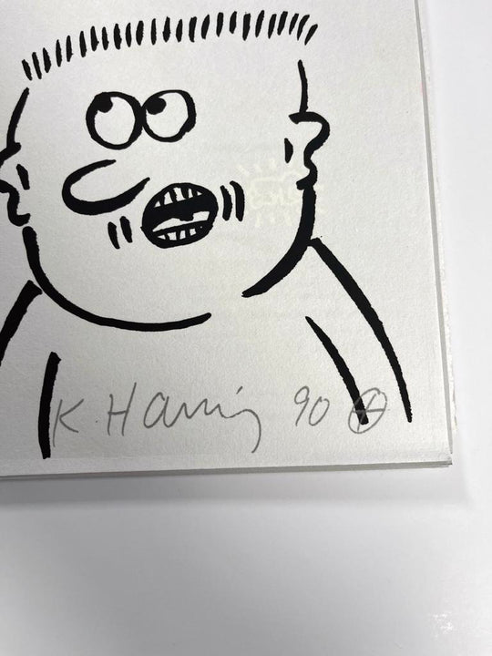 Keith Haring, 'The Story of Red and Blue #15', 1989 | Available for Sale | Signature