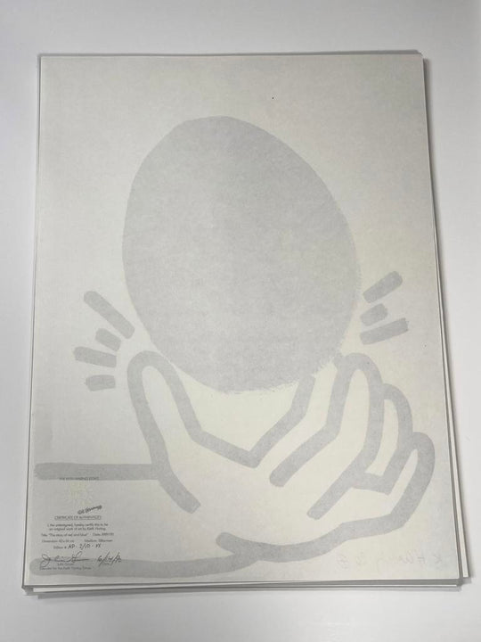 Keith Haring, 'The Story of Red and Blue #20', 1989 | Available for Sale | Back