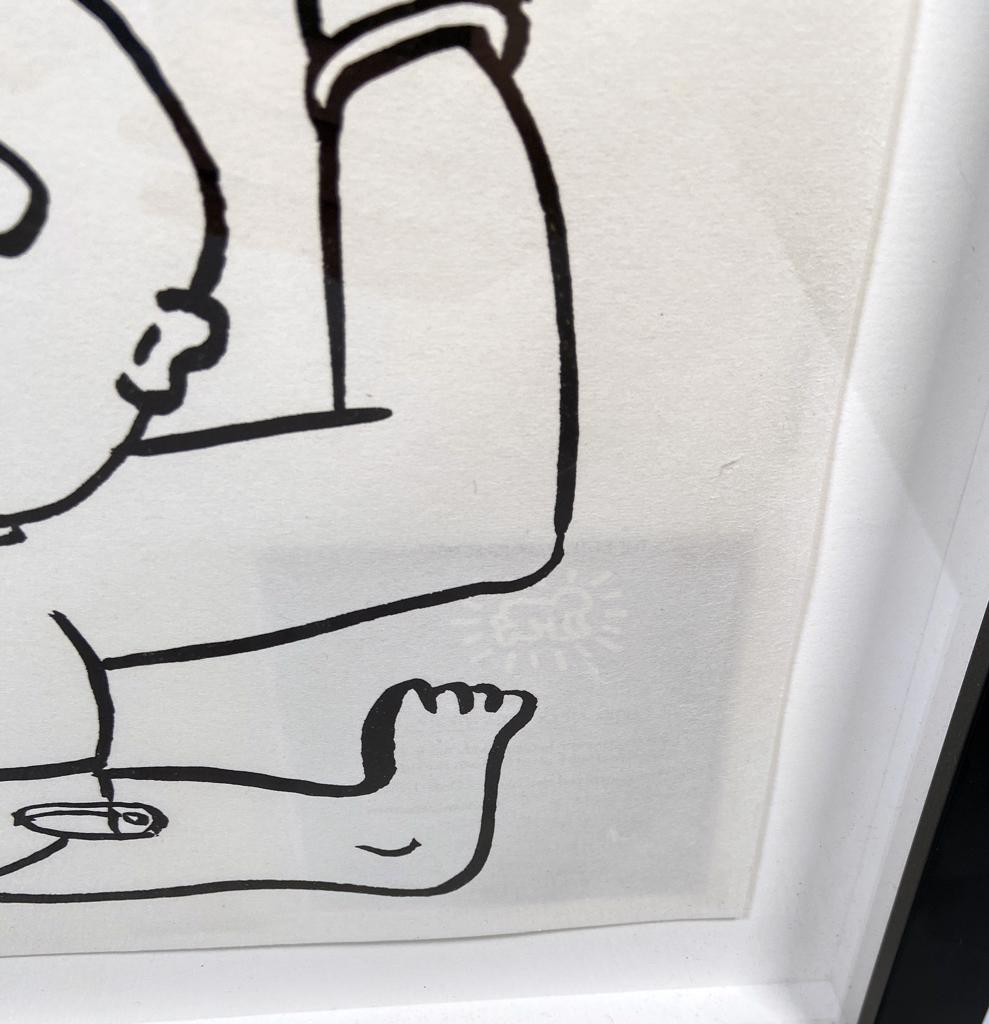 Keith Haring, 'The Story of Red and Blue #2', 1989 | Available for Sale | Corner