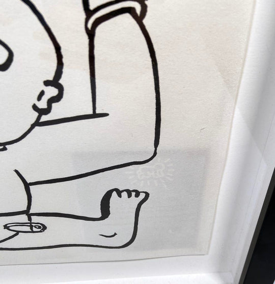 Keith Haring, 'The Story of Red and Blue #2', 1989 | Available for Sale | Corner
