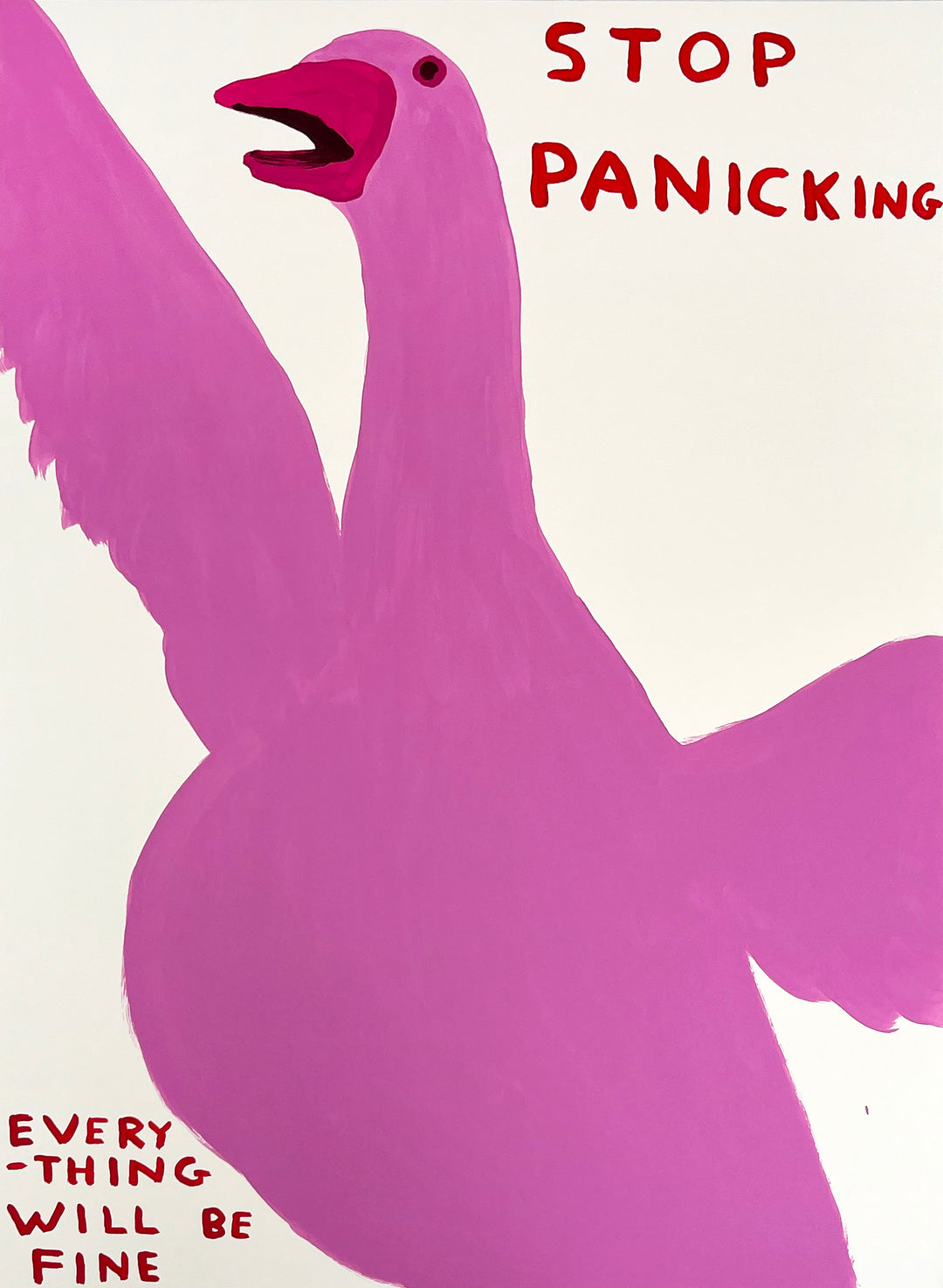 David Shrigley, 'Stop Panicking,' 2021