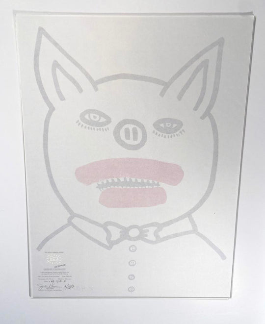 Keith Haring, 'The Story of Red and Blue #3', 1989 | Available for sale | Back