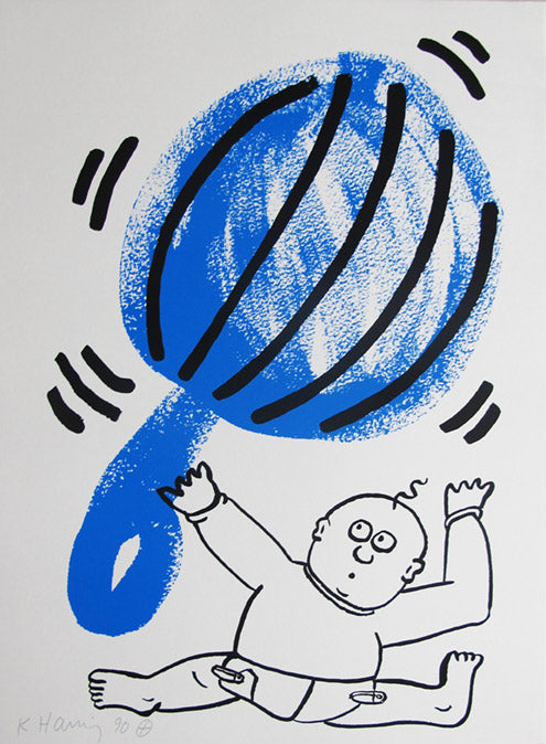 Keith Haring, 'The Story of Red and Blue #2', 1989 | Available for Sale