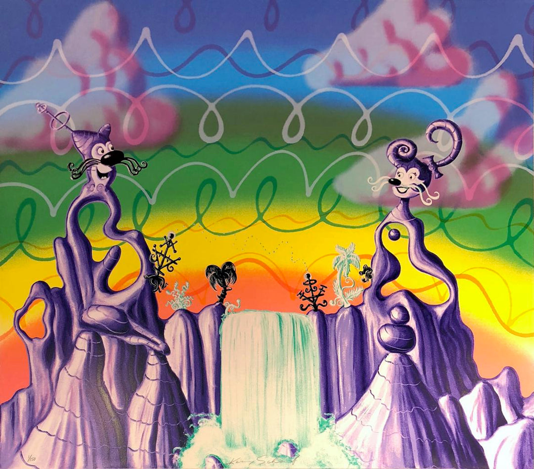 Kenny Scharf, 'Aqua Pollination', 1988 | Available for Sale