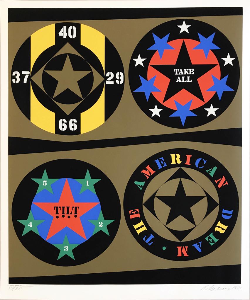 Robert Indiana, 'Decade (The American Dream)', 1971 | Available for Sale 