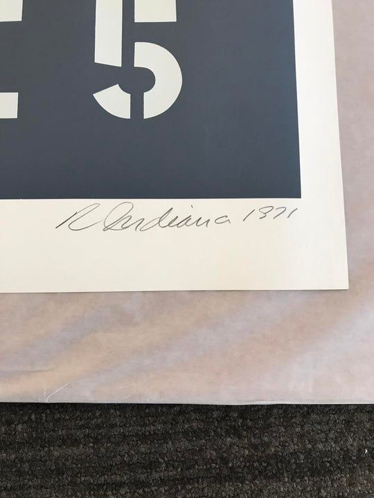 Robert Indiana, 'Decade (The Figure 5)', 1971 | Available for Sale | Signature