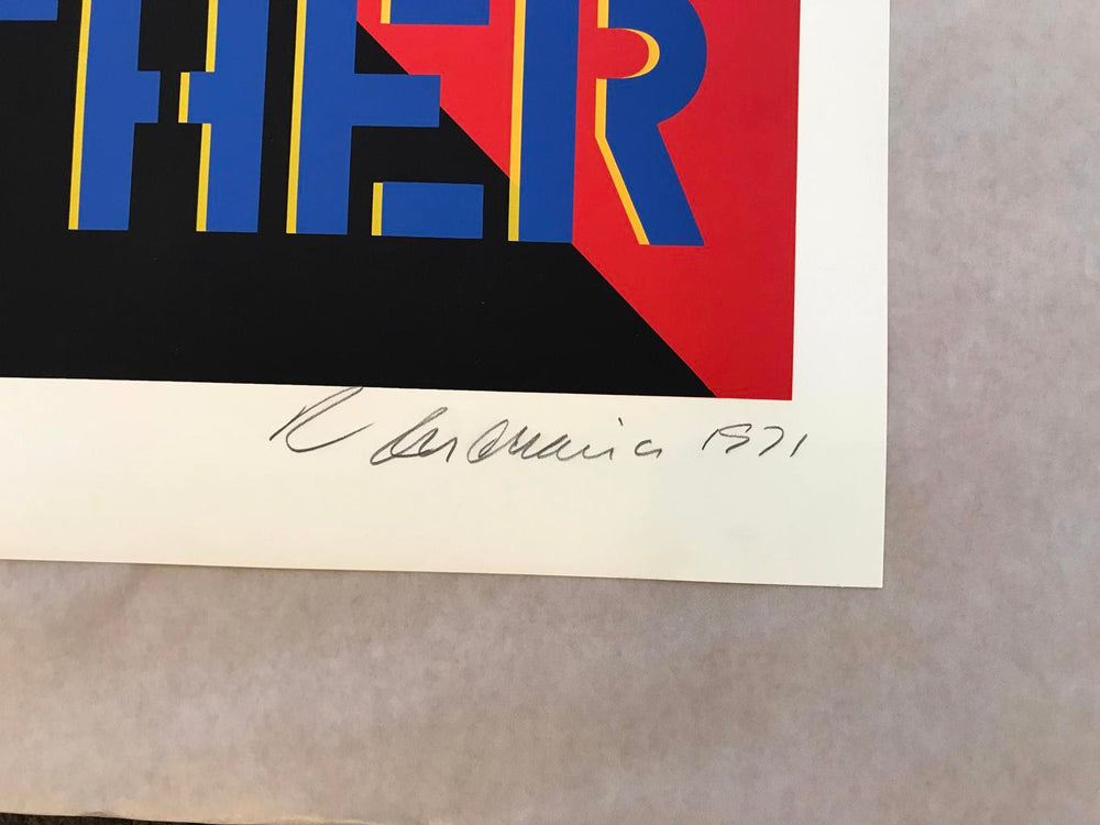 Robert Indiana, 'Decade (Yield Brother)', 1971 | Available for Sale | Signature