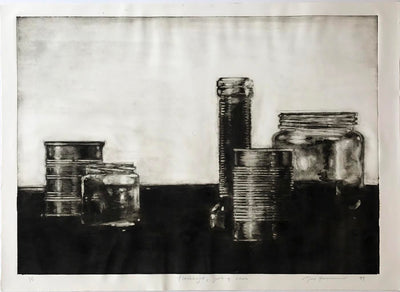 Max Hammond, 'Flashlight, Jars & Cans' | Image of Print