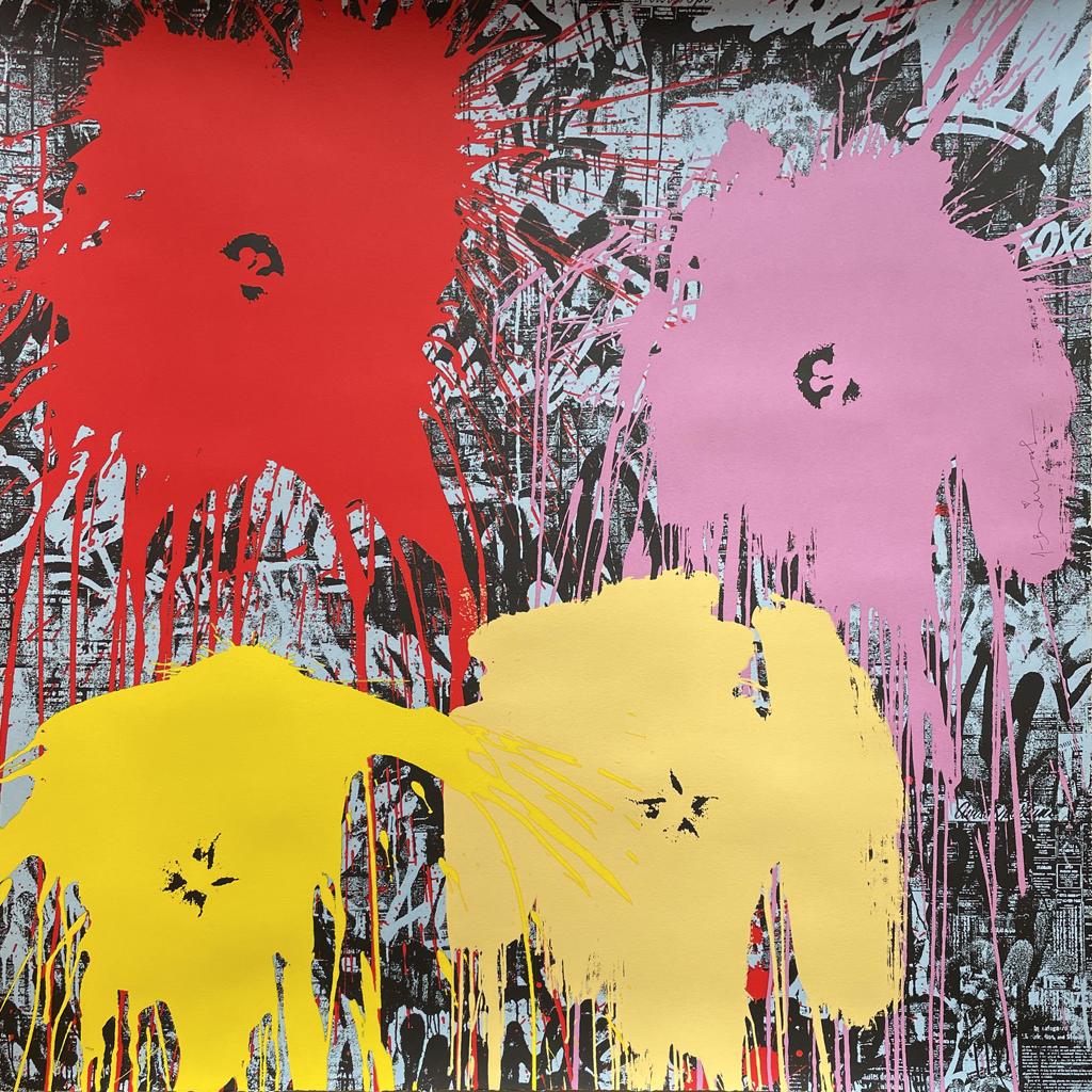 Mr. Brainwash, 'Flowarh$ - II (C)', 2021