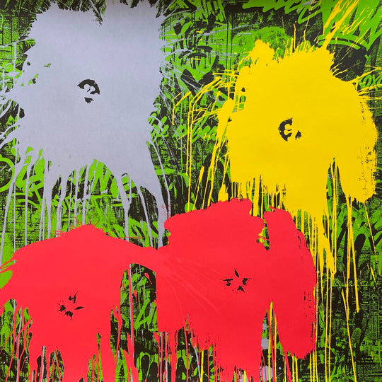 Mr. Brainwash, 'Flowarh$ - II (D)', 2021