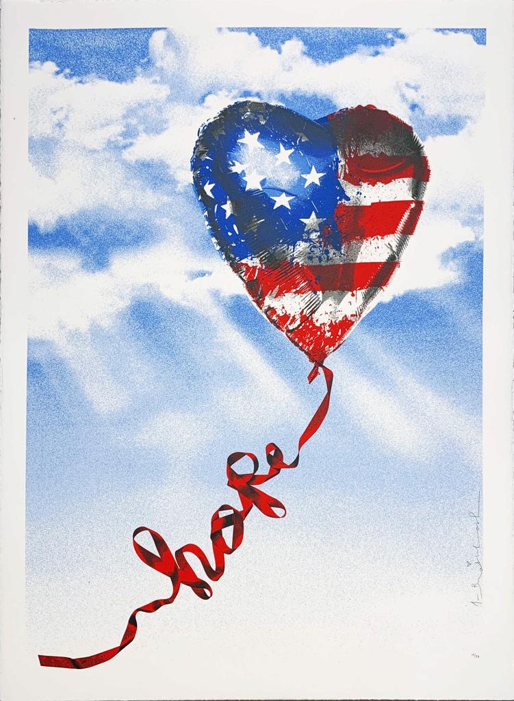 Mr. Brainwash, 'Hope', 2020 | Image of print