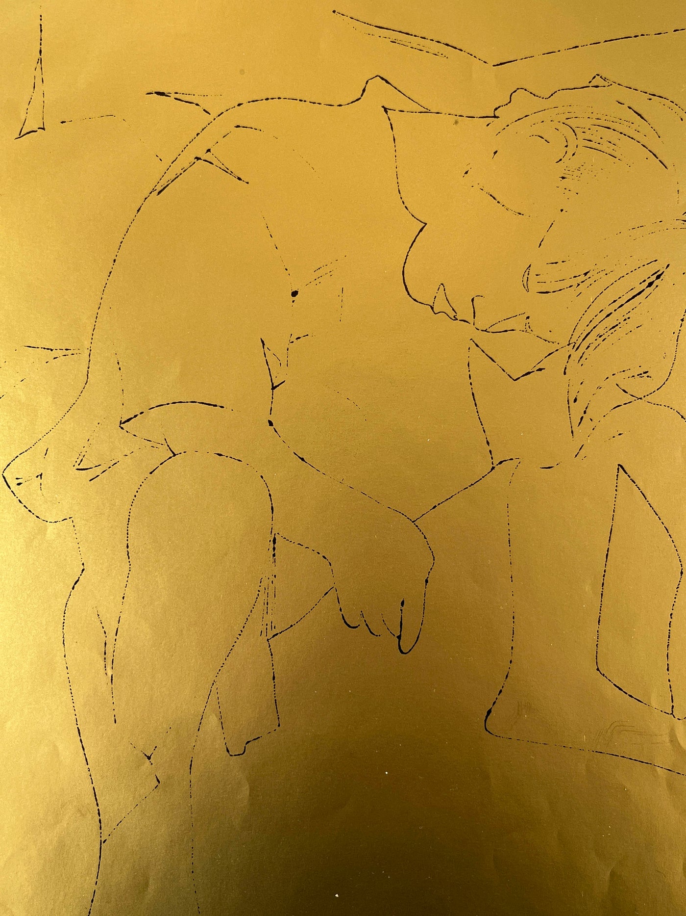 Andy Warhol, 'A Gold Book IV.117', 1957