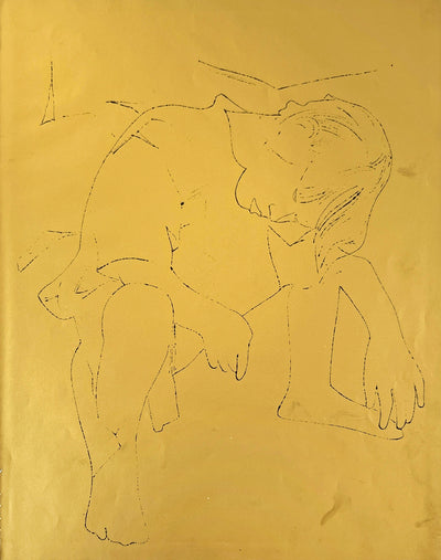 Andy Warhol, 'A Gold Book IV.117', 1957