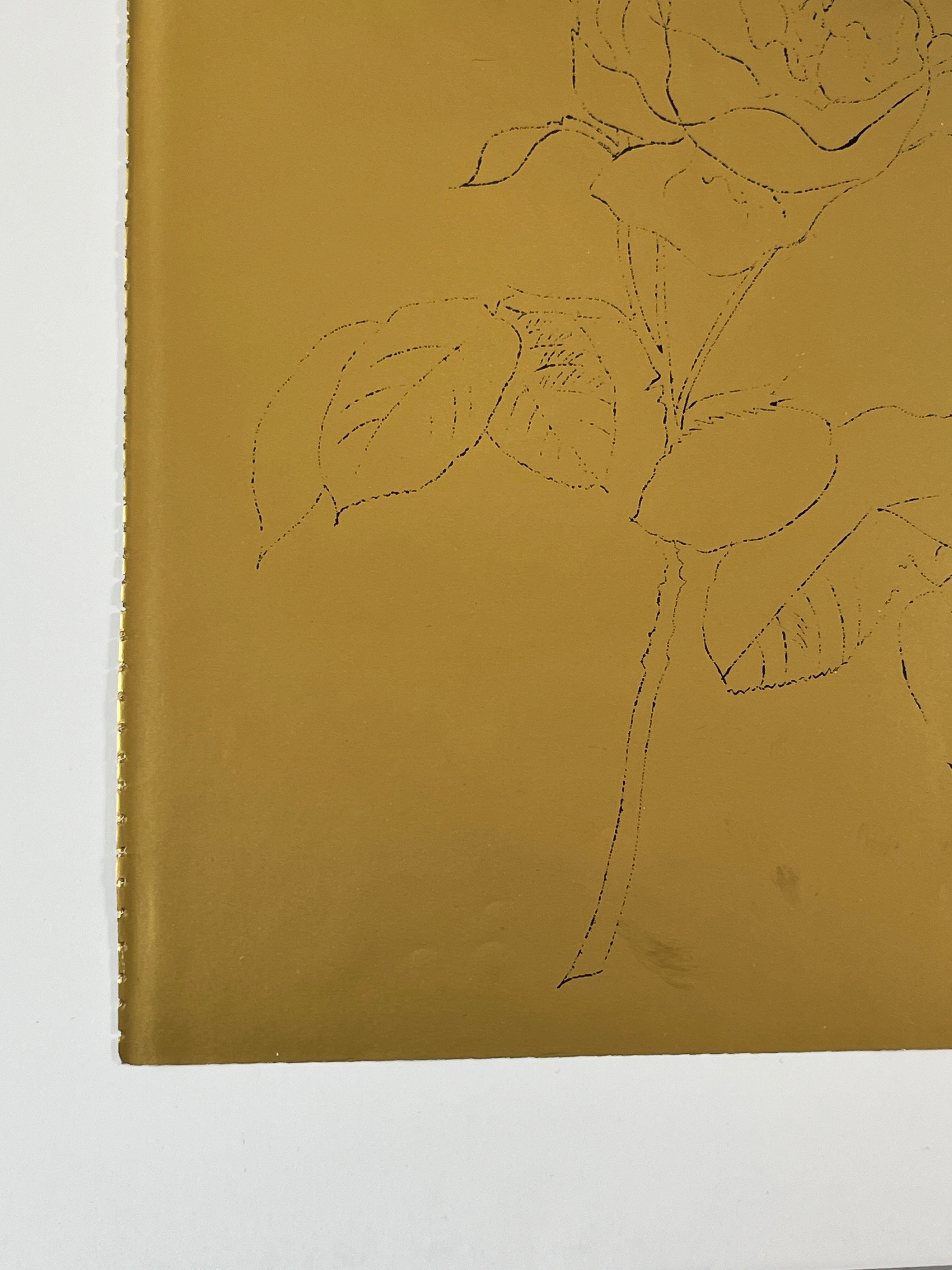 額装済マット作品/A Gold Book 1957(ウォーホル) Andy Warhol. A Gold Book. 1957 | MoMA