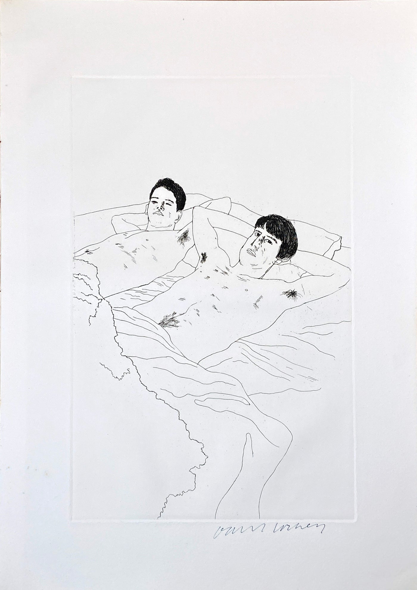 David Hockney, 'In Despair', 1966-67