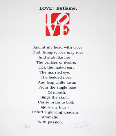 Robert Indiana, 'Book of Love Poems', 1996 | Available for Sale