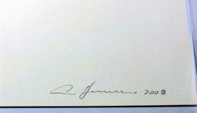 Ann Hamilton, 'O' 2008 | Available for Sale | Image of Signature and Date