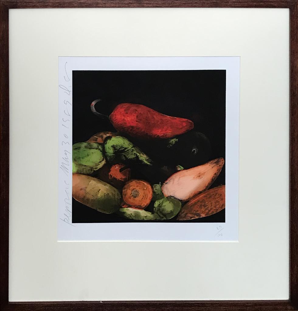 Donald Sultan, 'Peppers', 1989