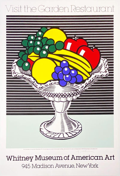 Roy Lichtenstein, 'Poster: Visit the Garden Restaurant', 1990 | Available for Sale