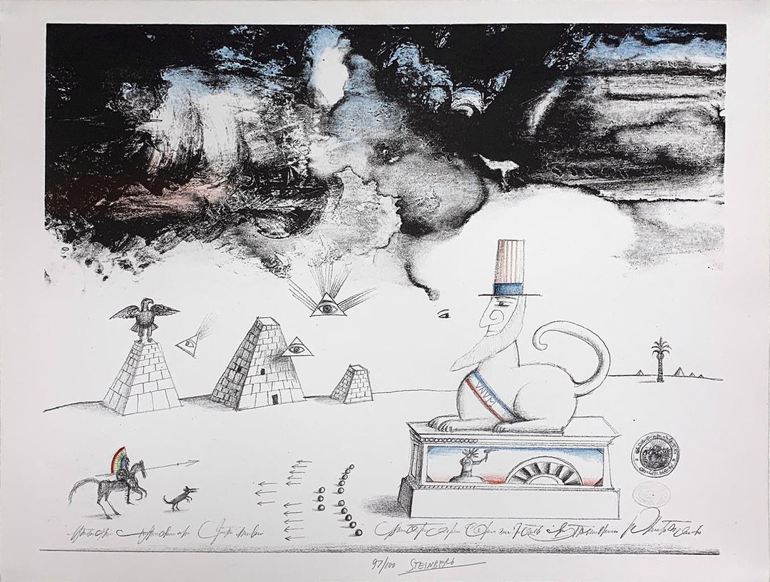 Saul Steinberg, 'Untitled' from Portfolio 9, 1967