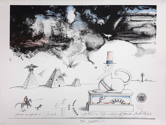 Saul Steinberg, 'Untitled' from Portfolio 9, 1967