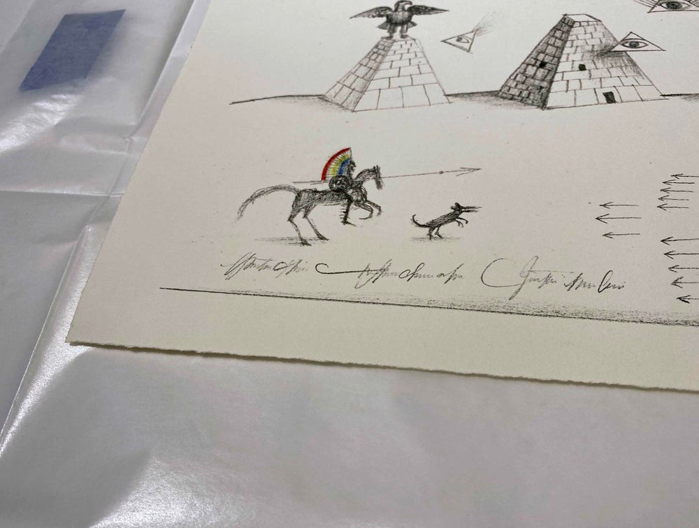 Saul Steinberg, 'Untitled' from Portfolio 9, 1967 | Condition Image