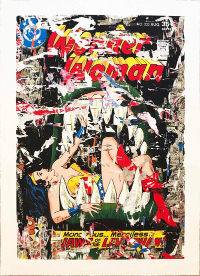 Mr. Brainwash, 'Wonder Woman', 2017 | Available for Sale | Image of editioned print