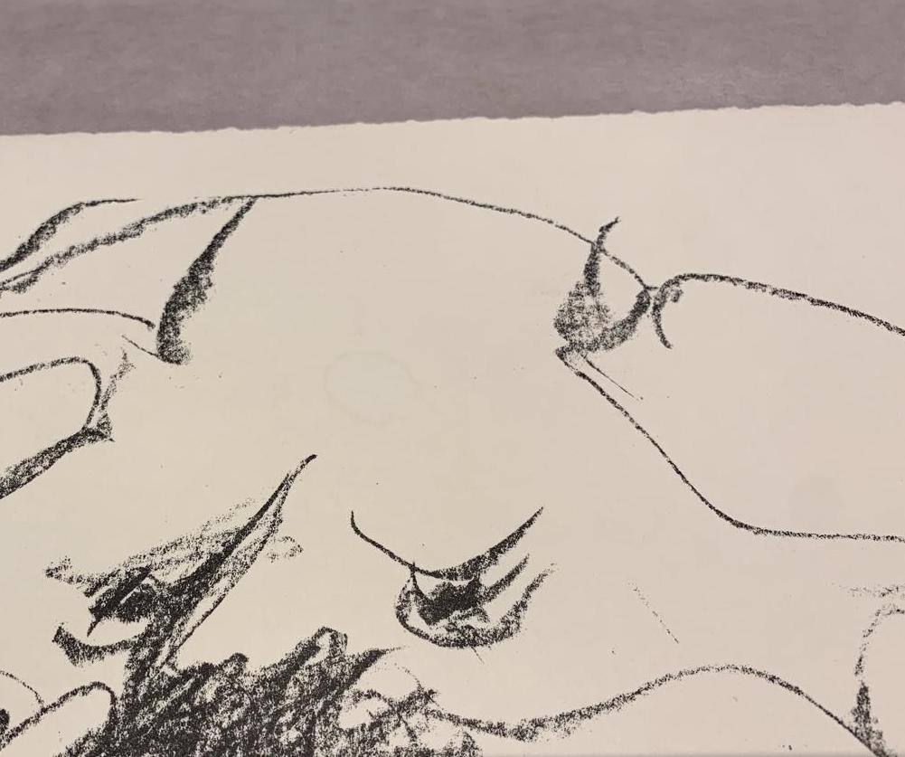 William De Kooning, 'Clam Digger from Portfolio 9', 1967 | Condition Image